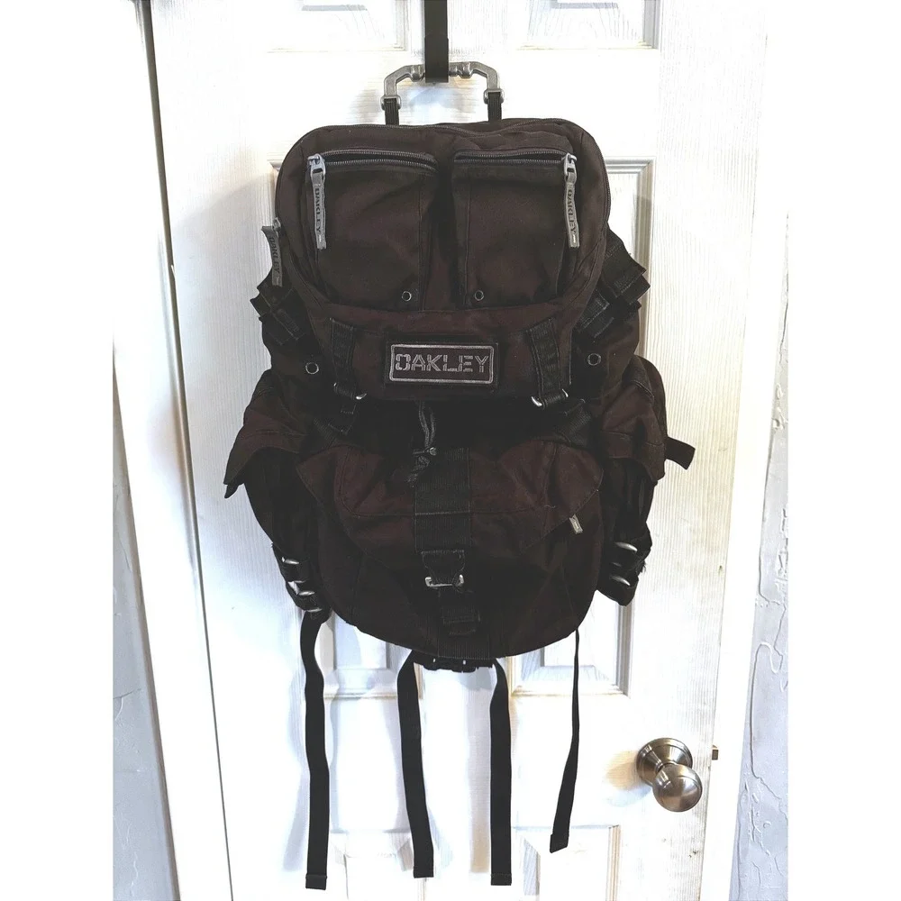 Vintage Oakley Tactical Backpack TFG Black Military Style Utility Y2K USA Rare